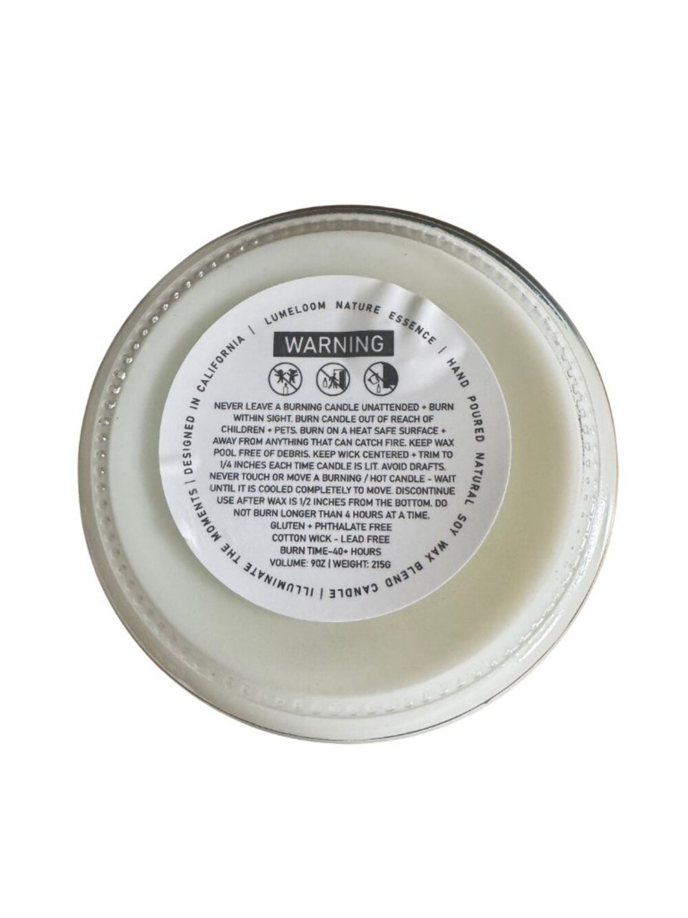 Lumeloom Funny Retirement Candle Lavender Woods Apple Eucalyptus 9oz NEW - Picture 6 of 6